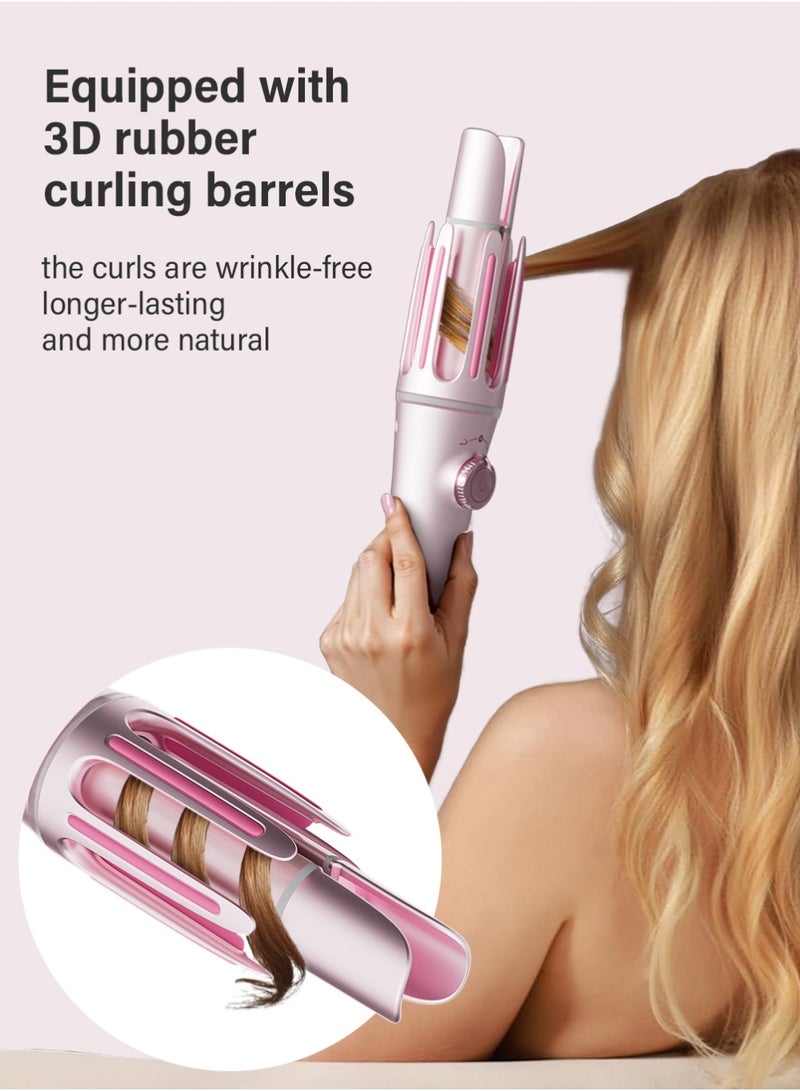 KinseiBeauty Automatic Hair Curler 32mm 36mm Dual Barrels 3 Temperature Modes Lightweight Easy Operation Perfect Gift for Women in Festivals - Image 4