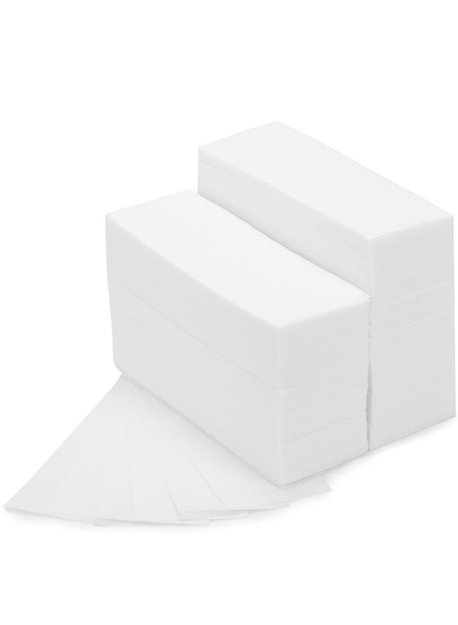 BTYMS 400 Pieces Large Non Woven Wax Strips 7.5 x 2.6 Inches Body and Facial Hair Removal Waxing Strips Soft Waxing Paper Sheets - Image 1