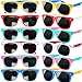 GINMIC Kids Sunglasses Party Favors 12Pack Valentines Neon for Kids Boys and Girls Great Gift Birthday Supplies Beach Pool Favors Fun Gift Toys Goody Bag Favors 80s Accessories - Image 2