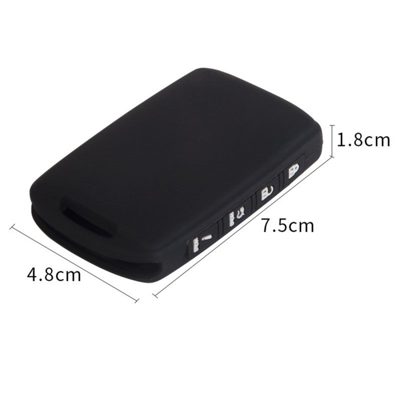 Car Key Fob Cover: Black+Grey - Durable Protective Sleeve for Automotive Key Protection, Car Accessories Commuters & Travelers

，：
：Silicone Key Fob Cover, Mazda Key Fob Cover, Car Key Case
：Black+Gr - Image 2