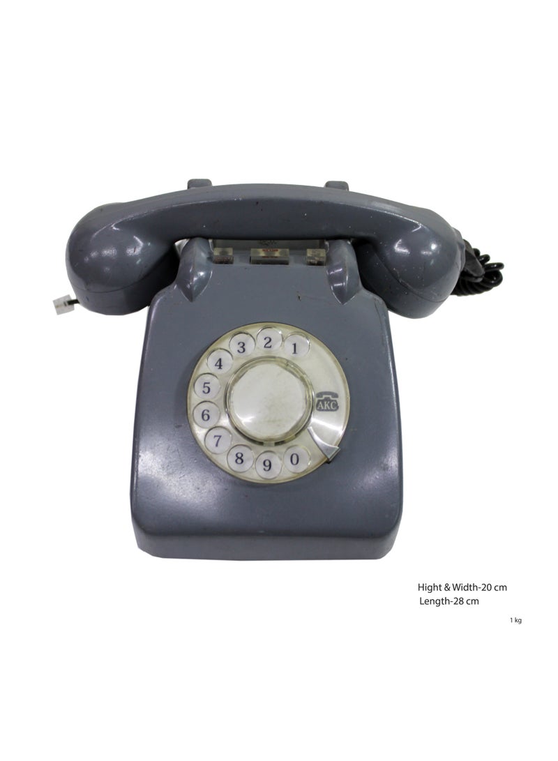 Latas Old Style Rotary-Vintage Telephone, Nostalgic, Classic Style,Home, Office, Landline Phone, Traditional Bell Ring Tone | Working Condition - 1  - Image 2