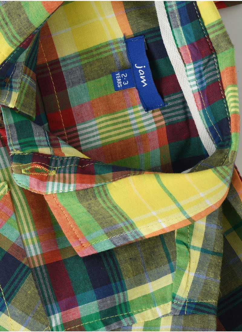 JAM Boys' Classic Cotton Shirt Timeless Comfort & Everyday Versatility  - Image 4