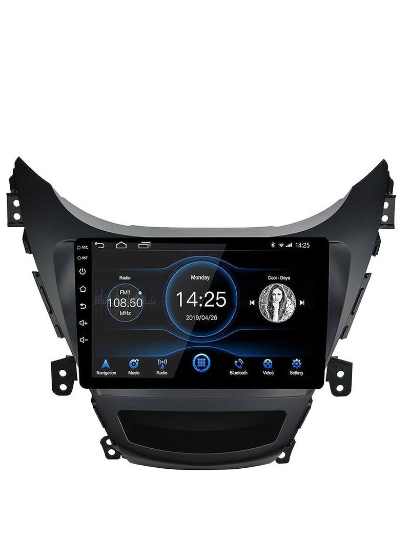 Android Screen for Hyundai Elantra 2011-2012 Octa Core 4GB Ram 64 GB Rom Support Apple Car Play - Android Auto Wireless