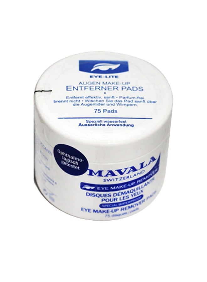 Malava Mavala Eye Make up Remover 75 Pads - Image 3