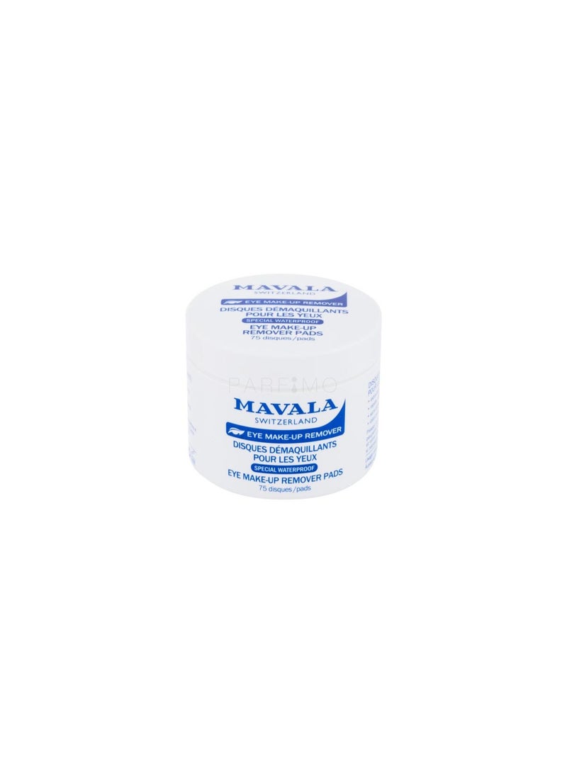 Malava Mavala Eye Make up Remover 75 Pads - Image 2