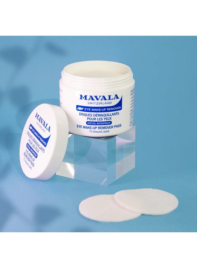 Malava Mavala Eye Make up Remover 75 Pads - Image 5