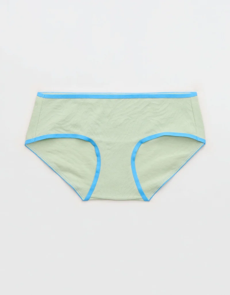 Aerie  Aerie Superchill Cotton Zebra Jacquard Boybrief Underwear for Women | Best Price UAE