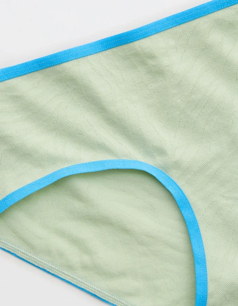 Aerie  Aerie Superchill Cotton Zebra Jacquard Boybrief Underwear for Women | Best Price UAE