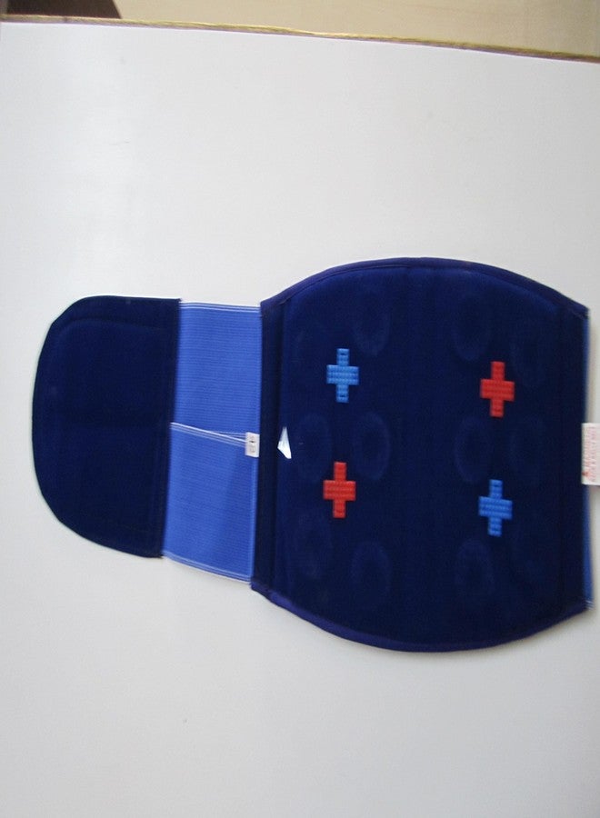 ANCS lumber S belt with magnetic power back pain remove belt back & belly 12 Magnets Velvet Size-40 inch - Image 2