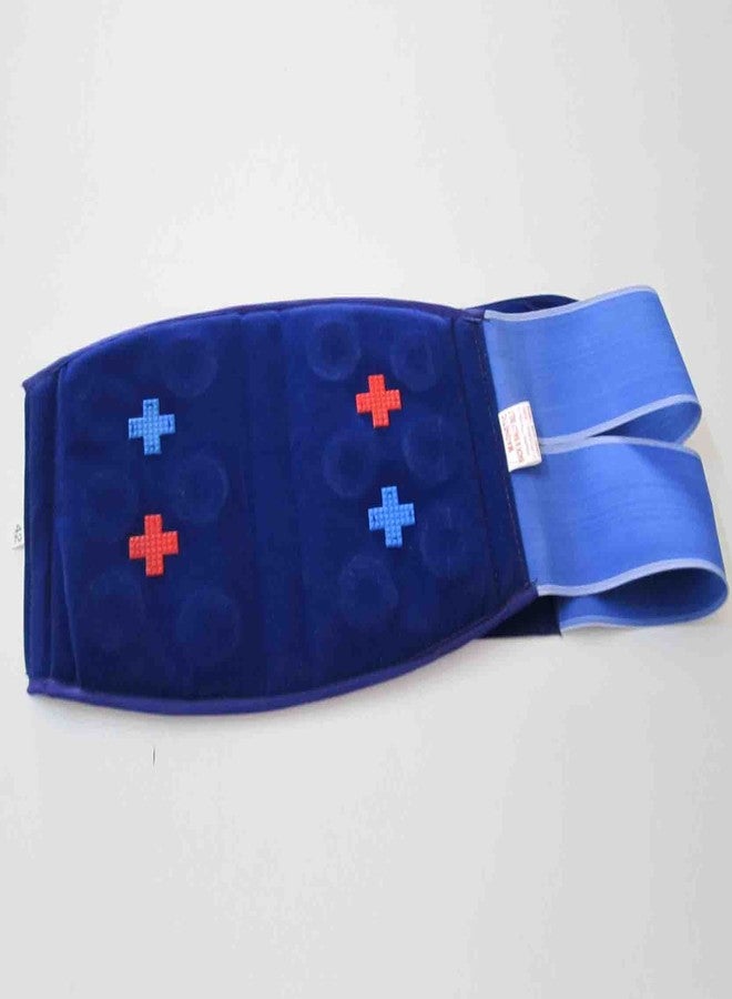 ANCS lumber S belt with magnetic power back pain remove belt back & belly 12 Magnets Velvet Size-40 inch - Image 1