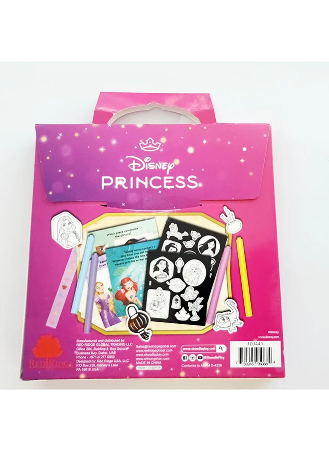 Disney Princess Color & Jewel Velvet Stickers