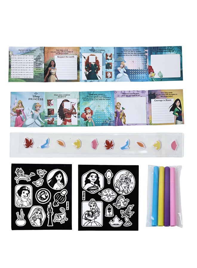 Disney Princess Color & Jewel Velvet Stickers | Decorate Notebook, Accessories & More | Age 3+ - Image 3