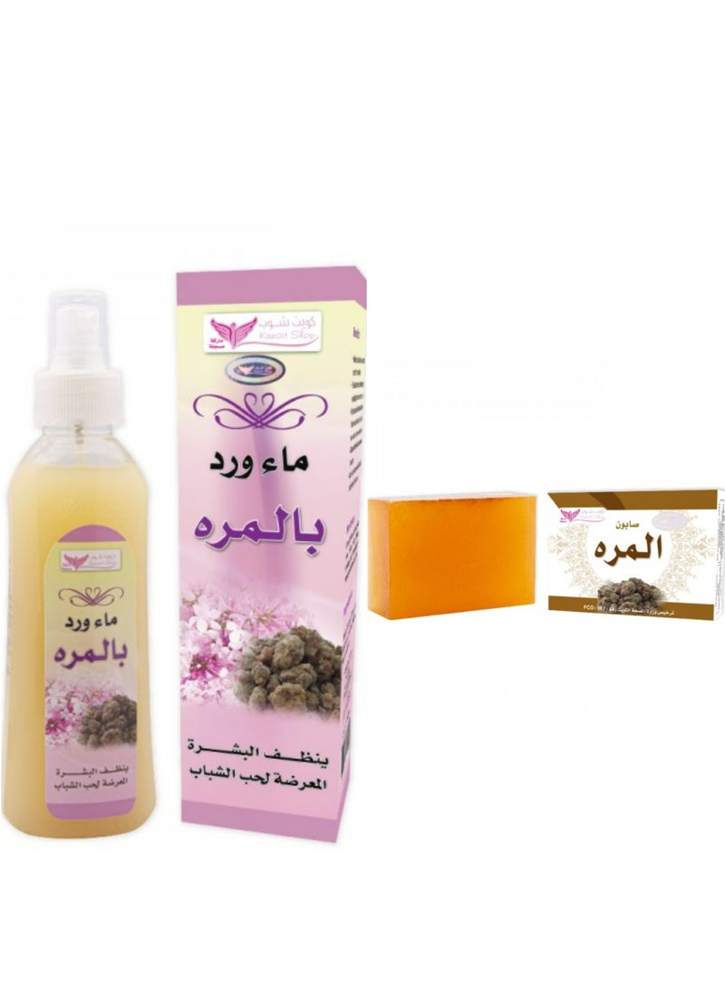كويت شوب ماء الورد بالمرة+صابون المره - Image 1