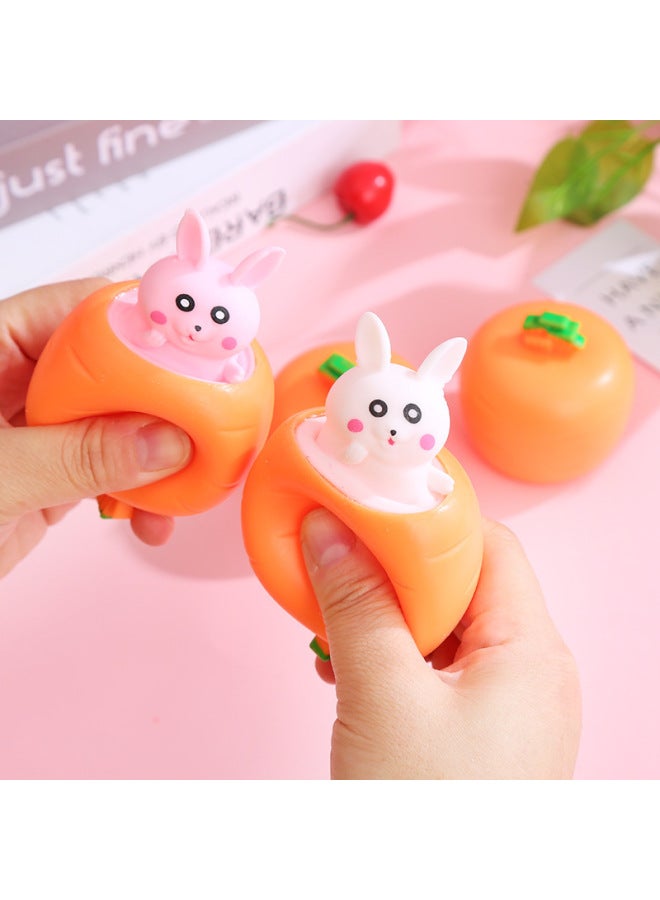 لعبة ضغط الجزر، لعبة أرنب الجزر الشهيرة على الإنترنت، كوب ضغط لتخفيف التوتر، أداة لتخفيف التوتر