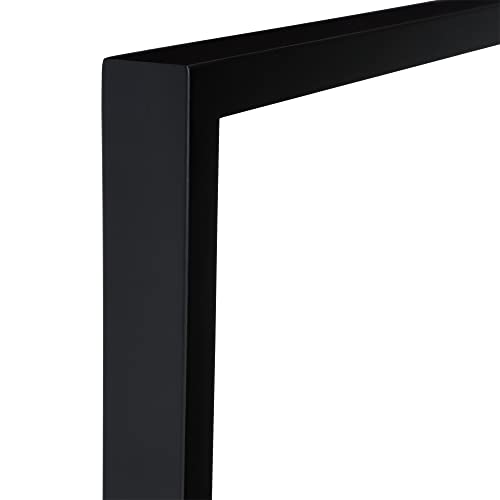 Ambiance Framing Ambiance Gallery Wood 1.5" Deep Picture Frames - 8x10" Black Wood Frame, Shatter-Resistant Acrylic Glazing & MDF Backing, Horizontal or Vertical Wall Display - Image 2