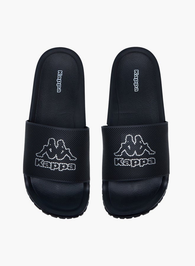 Kappa Men's Logo Print Slide Sandals - Image 2