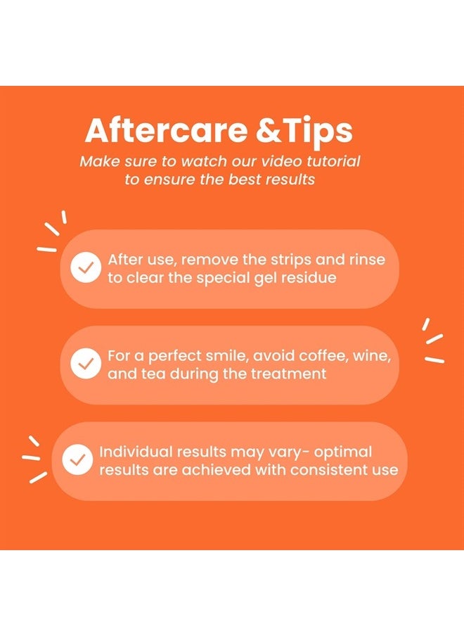 DrDent - Professional Teeth Whitening Strips 21 Treatments - Safe for Enamel - Non Sensitive Teeth Whitening - Whitening Without Any Harm - Pack of 42 Strips + Mouth Opener Included - Image 1