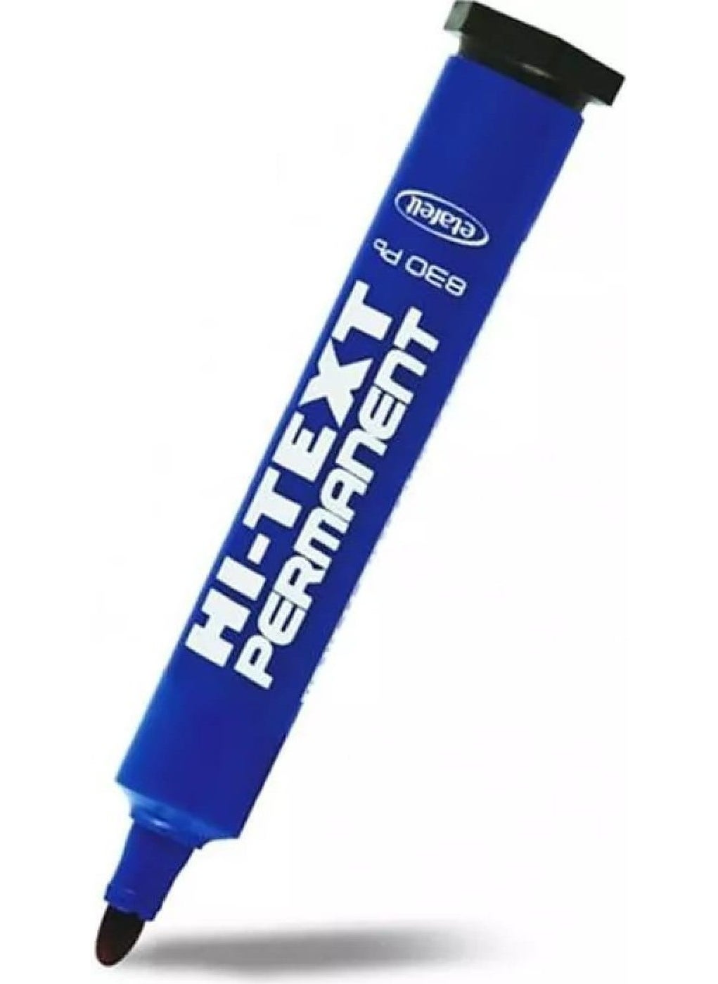 Fibracolor Hı-Text 36 Pieces 830PB Round Tip Permanent Pen Box Pen Blue  - Image 3