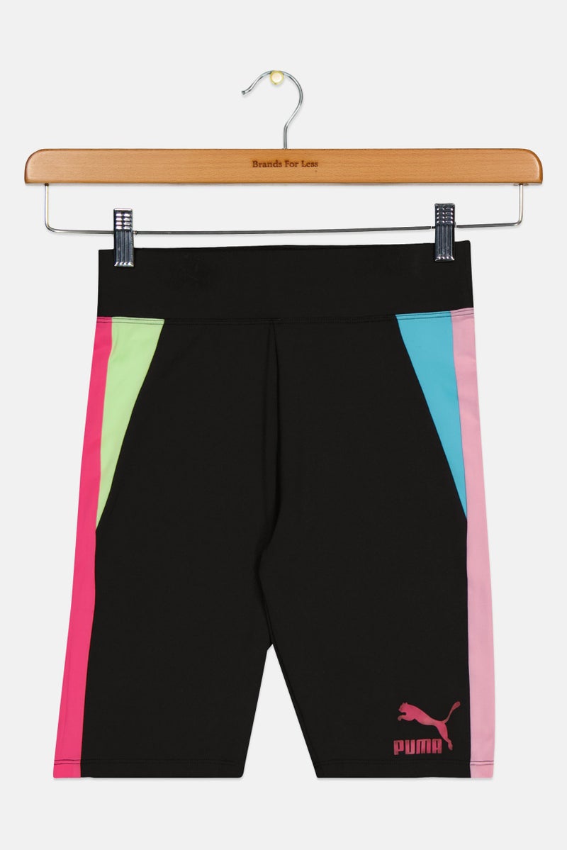 PUMA شورتات دراجات رياضية للبنات، متعددة الألوان - Image 2