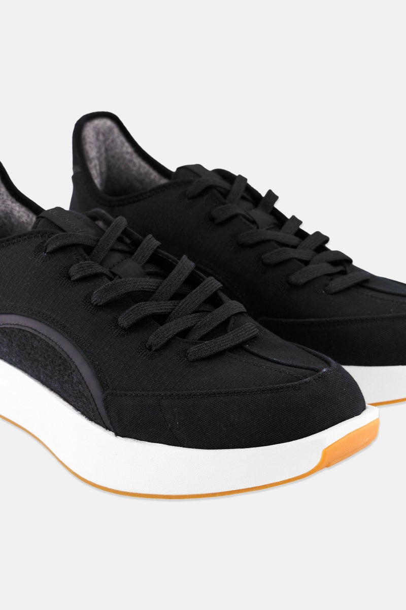 Allbirds Men Medium Lace Up Casual Shoes, Black - Image 3