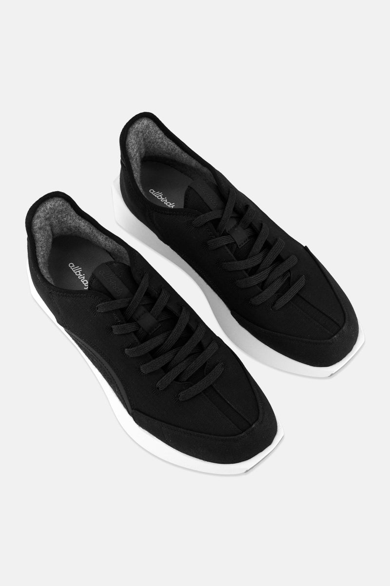 Allbirds Men Medium Lace Up Casual Shoes, Black - Image 4