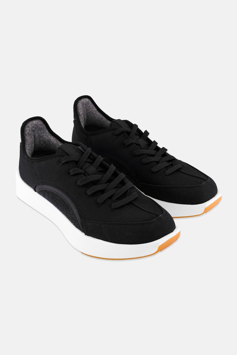 Allbirds Men Medium Lace Up Casual Shoes, Black - Image 1