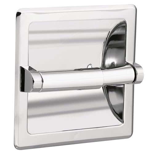 Moen 2575 Contemporary Recessed Toilet Paper Holder, Chrome - Image 1