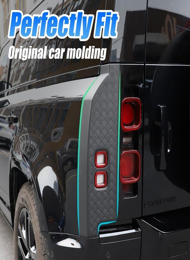 EVGoXMods Anti-Scratch Guard Protection Cover Compatible with 2020-2025 Land Rover Defender 90 110 130 Decoration Armor Protector Trim Exterior Accessories (Tail Light) - Image 4
