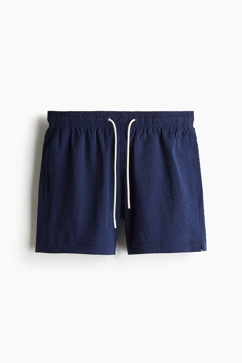 H&M  Seersucker swim shorts for Men | Best Price UAE