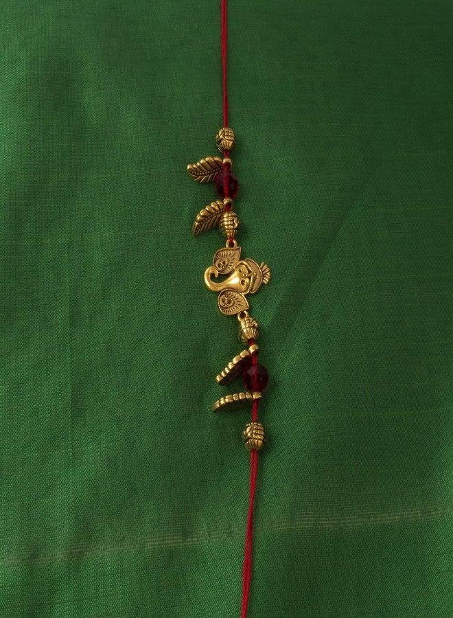 OAFISH Handicraft Storerom presents Traditional Designer Rakhi for Brother on Raksha Bandhan gifting - Image 5
