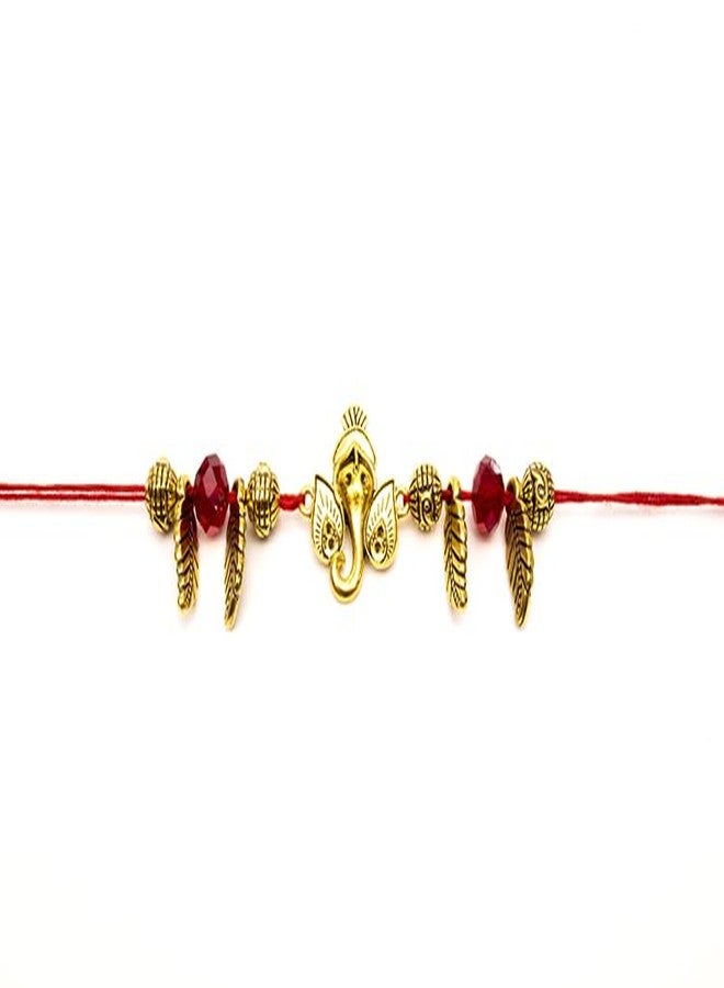 OAFISH Handicraft Storerom presents Traditional Designer Rakhi for Brother on Raksha Bandhan gifting - Image 1