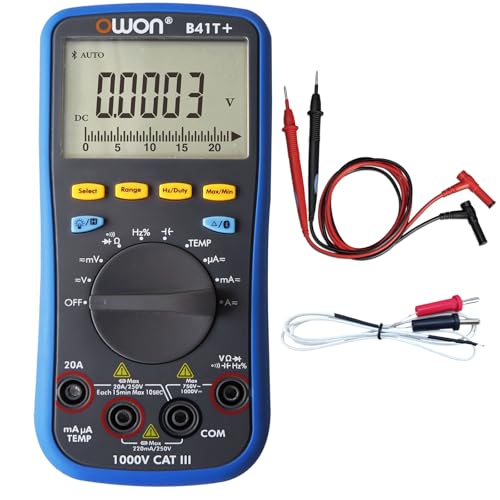 OWON B41T+ 4 1/2 Digital Multimeter True RMS Backlight Test Meter - Image 1
