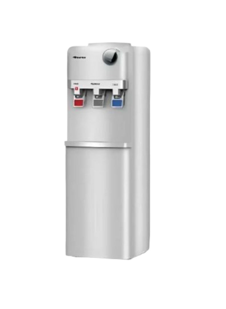 Hisense Freestanding Top Load Water Dispenser with 3 Taps, Hot, Cold and Ambient Water, Stainless Steel Tank and 12L Cabinet Storage H96WDTS3S2 Silver H96WDTS3S2 silver - Image 4
