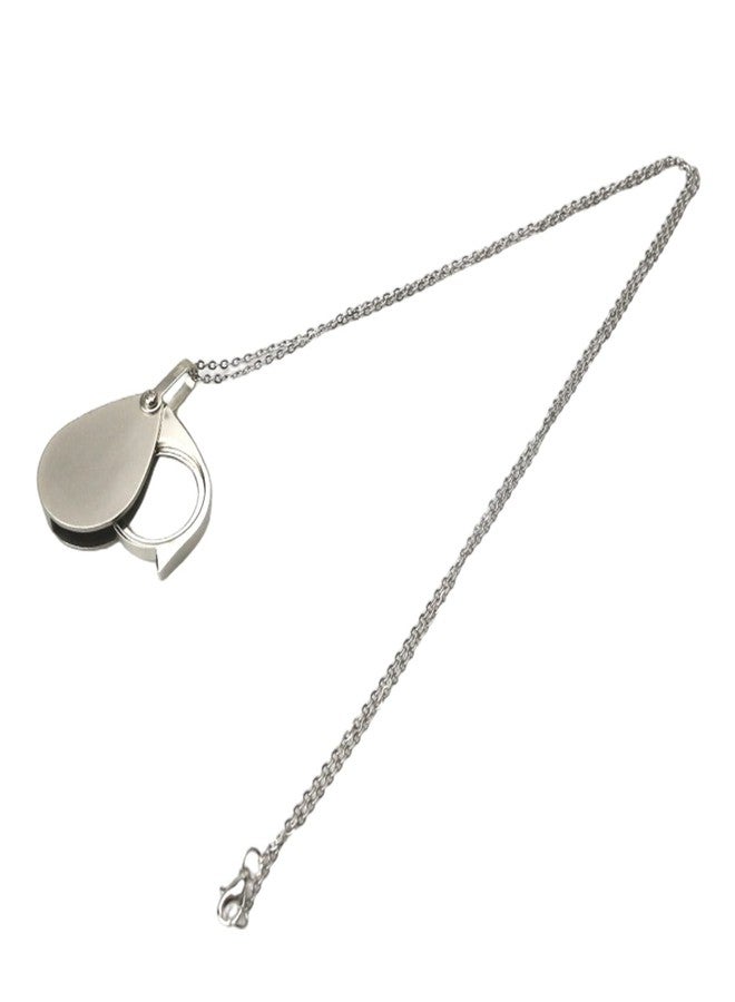 Zaagot Retro Utility Lens Necklace 10X Magnifier Inspection Coin Glass Pendant Fashion Jewelry for Women Men - Image 2
