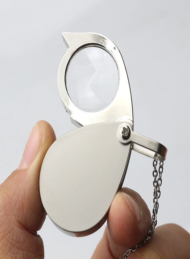 Zaagot Retro Utility Lens Necklace 10X Magnifier Inspection Coin Glass Pendant Fashion Jewelry for Women Men - Image 3