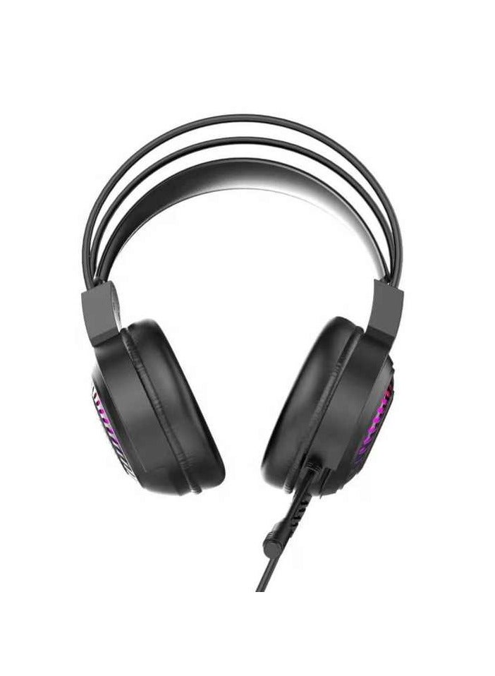 ار جي بي سماعة رأس سلكية للألعاب G103 مزودة بميكروفون وسماعات صوت محيطي ثلاثية الأبعاد - Image 3