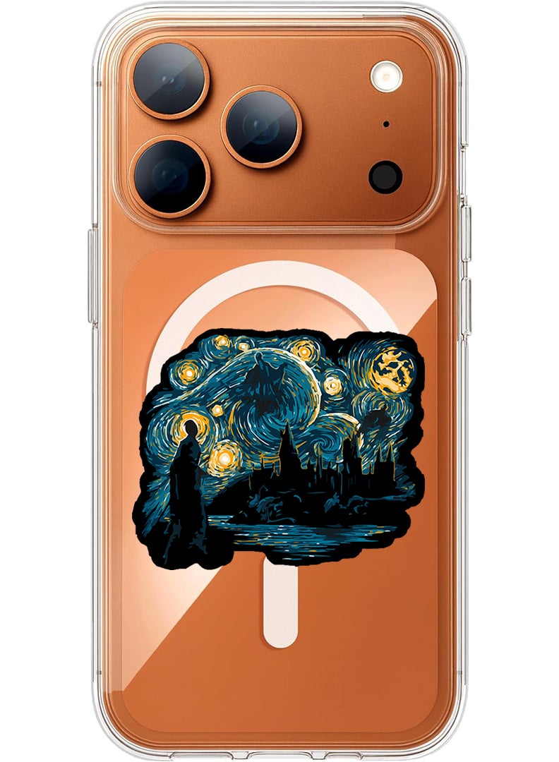 Theodor Magnetic Case for Apple iPhone 17 Pro Compatible with MagSafe Wireless Charging, Shockproof Phone Bumper Cover - Stocks Market - Image 1