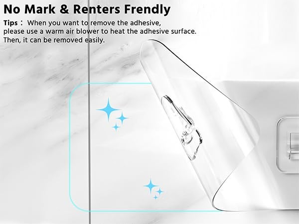 Moforoco رف تنظيم الدش موفوروكو، رفوف حمام سوداء ذات لاصق ذاتي، تنظيم وتخزين ديكور داخلي للمنازل والمزارع، ملحقات RV، أساسيات شقة أول كامبر - Image 4