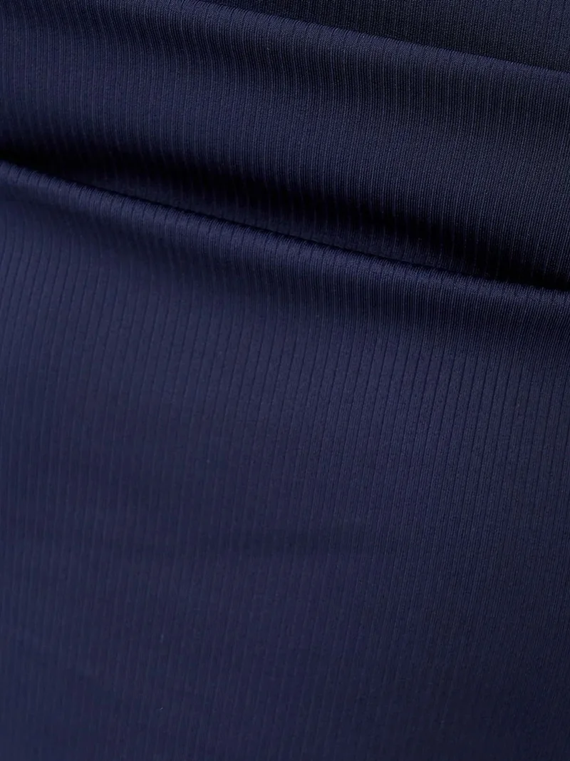 HICCUP Midnight Blue Ruched Square-Neck Mini Dress for Women | Best Price UAE