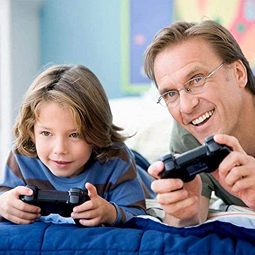 Burcica Wireless Controller for PS-2 Play 2 Double Vibration 2 - Blue Red Green Purple - Image 5