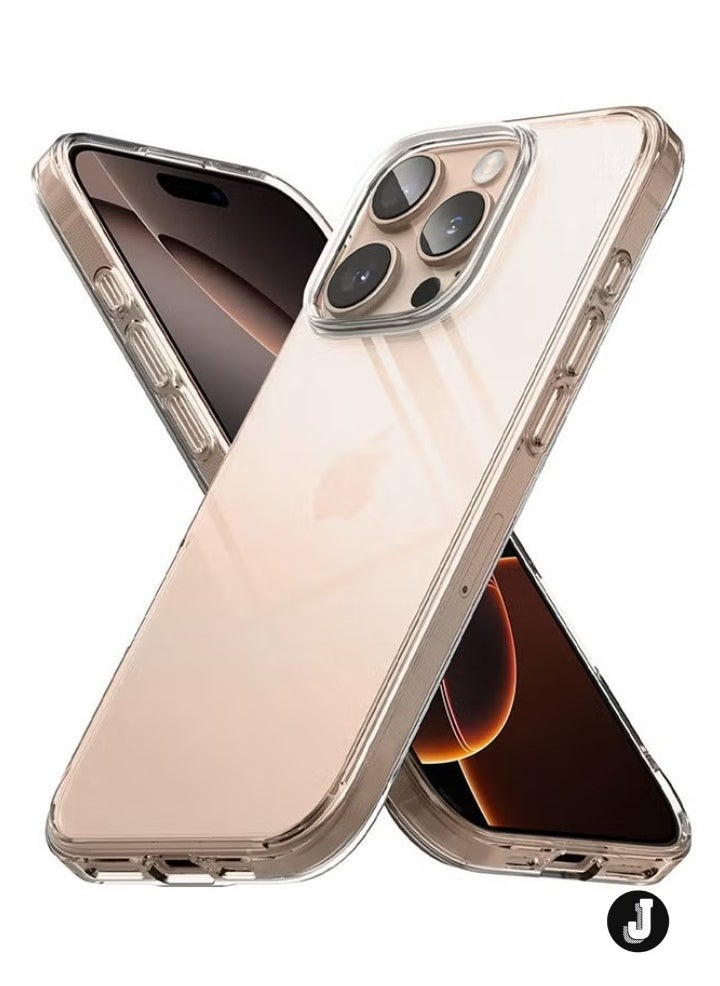 JAJEEK "New iPhone 16 Pro Max Clear Case – Ultra Slim TPU, Shockproof, Anti-Yellowing, Scratch-Resistant Case Cover" - Image 1