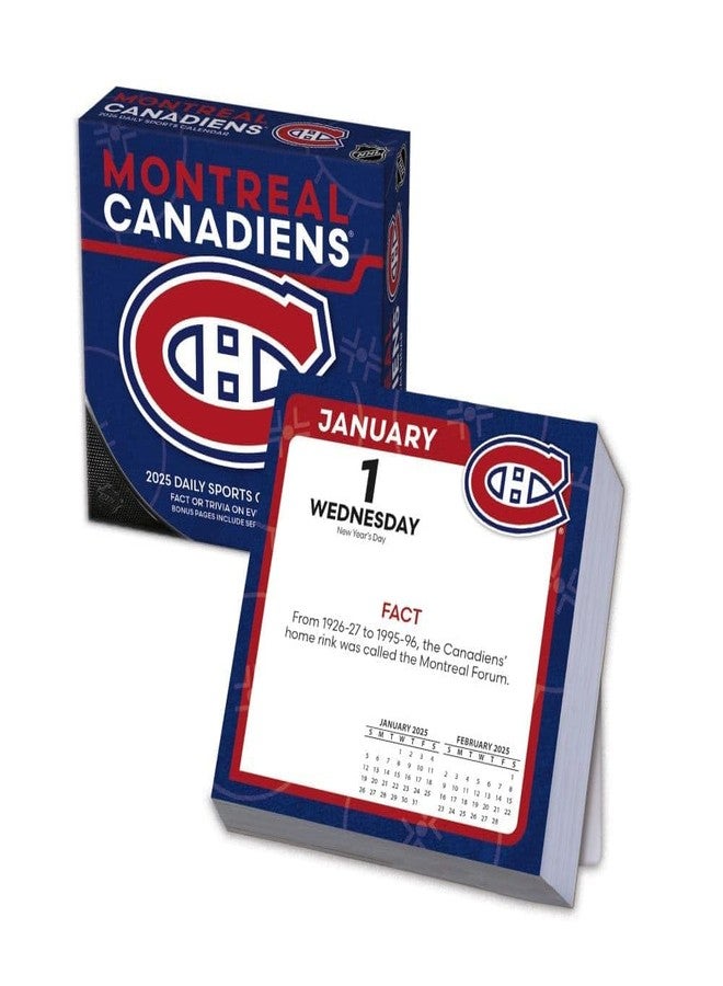 Turner Sports Montreal Canadiens 2025 Box Calendar (25998053087)