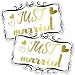 Iconikal Decorative Car Magnet for Honeymoon or Wedding Just Married 14 x 95Inch 2Pack - Image 2