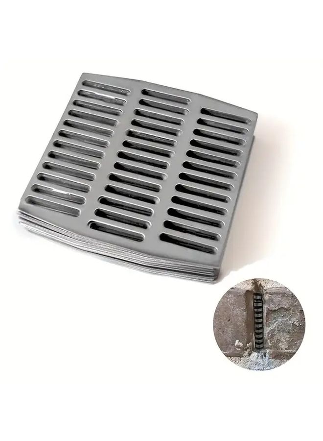 Heavy Duty 304 Stainless Steel Drain Covers 10pcs Stackable Anti Slip For Shower Floor - Image 5