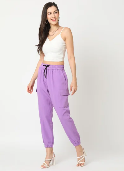 globus Globus Women Loose Fit Cargo Jogger