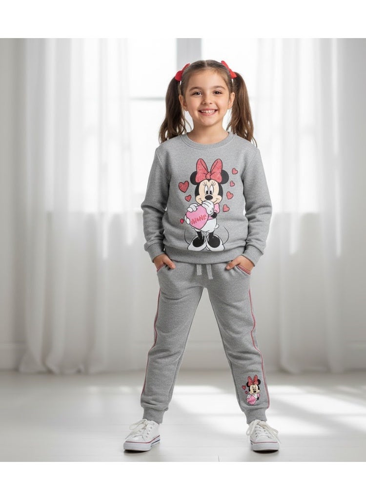 ديزني بنطال رياضي ديزني ميني ماوس للبنات من إنتاج كيدز تي في - Image 3