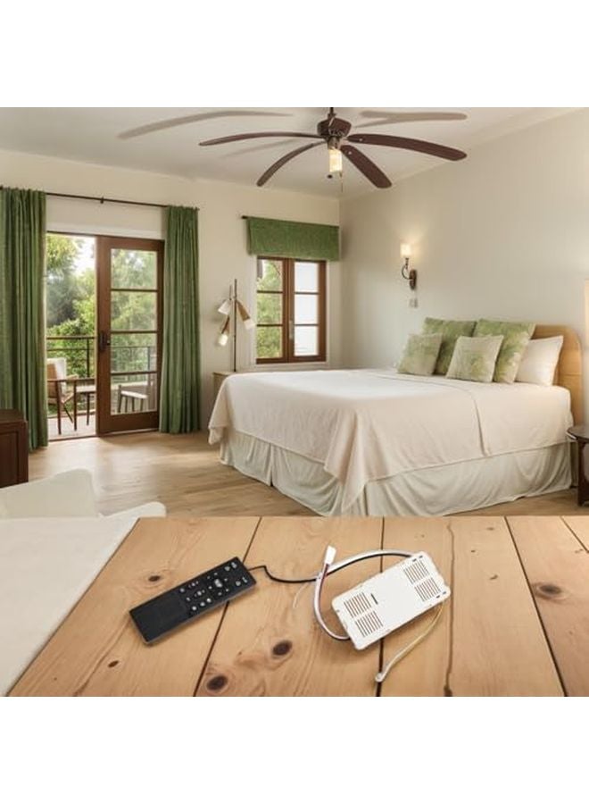 Ceiling Fan Remote Control Kit 6 Speed Dimmer AC 110V 265V DC 24V - Image 3