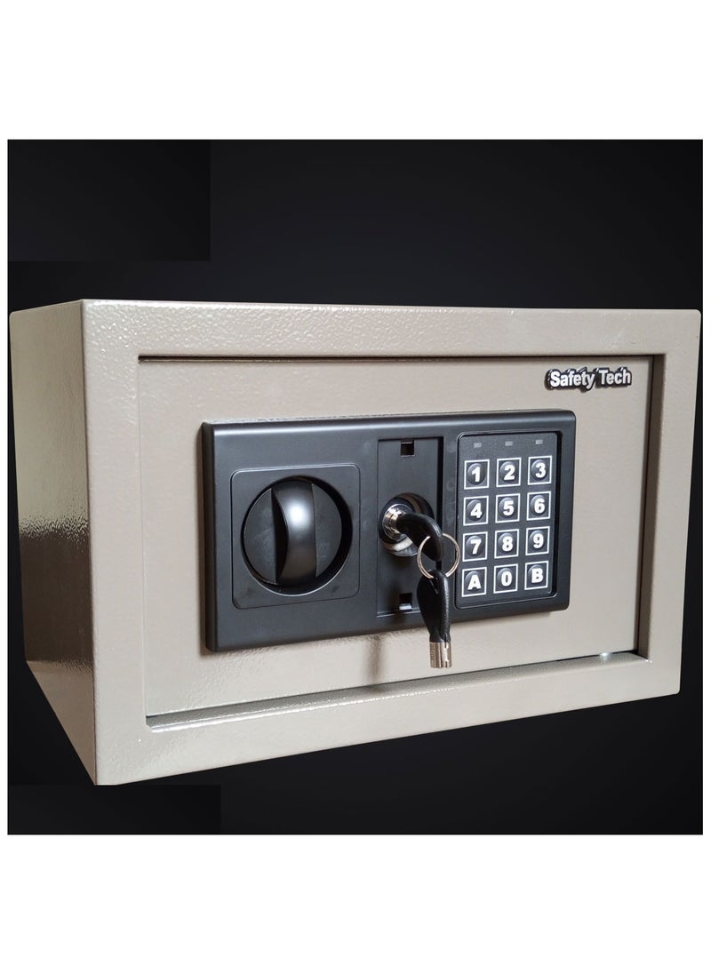 Safety Tech Electronic safe with password + 2 keys from Safety Tech  - Image 1