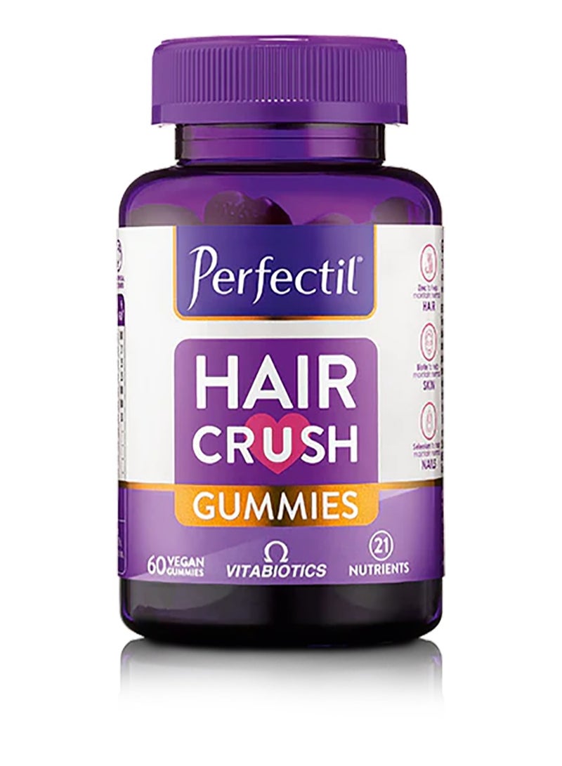Vitabiotics Wellkid Vitabiotics, Perfectil Hair Crush, 60 Gummies