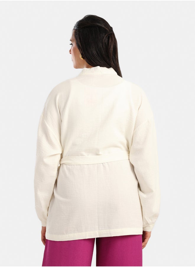 Carina Tencel Open Front Cardigan  - Image 2
